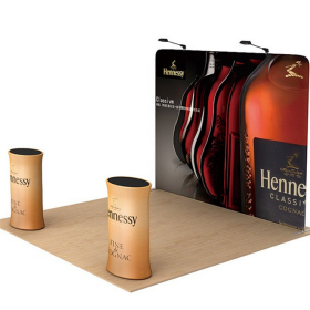 Straight Tension Fabric Display